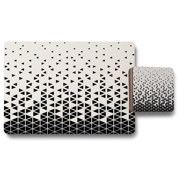 Ebern Designs 12 Piece Cork Placemat and Coaster Set Wayfair.co.uk